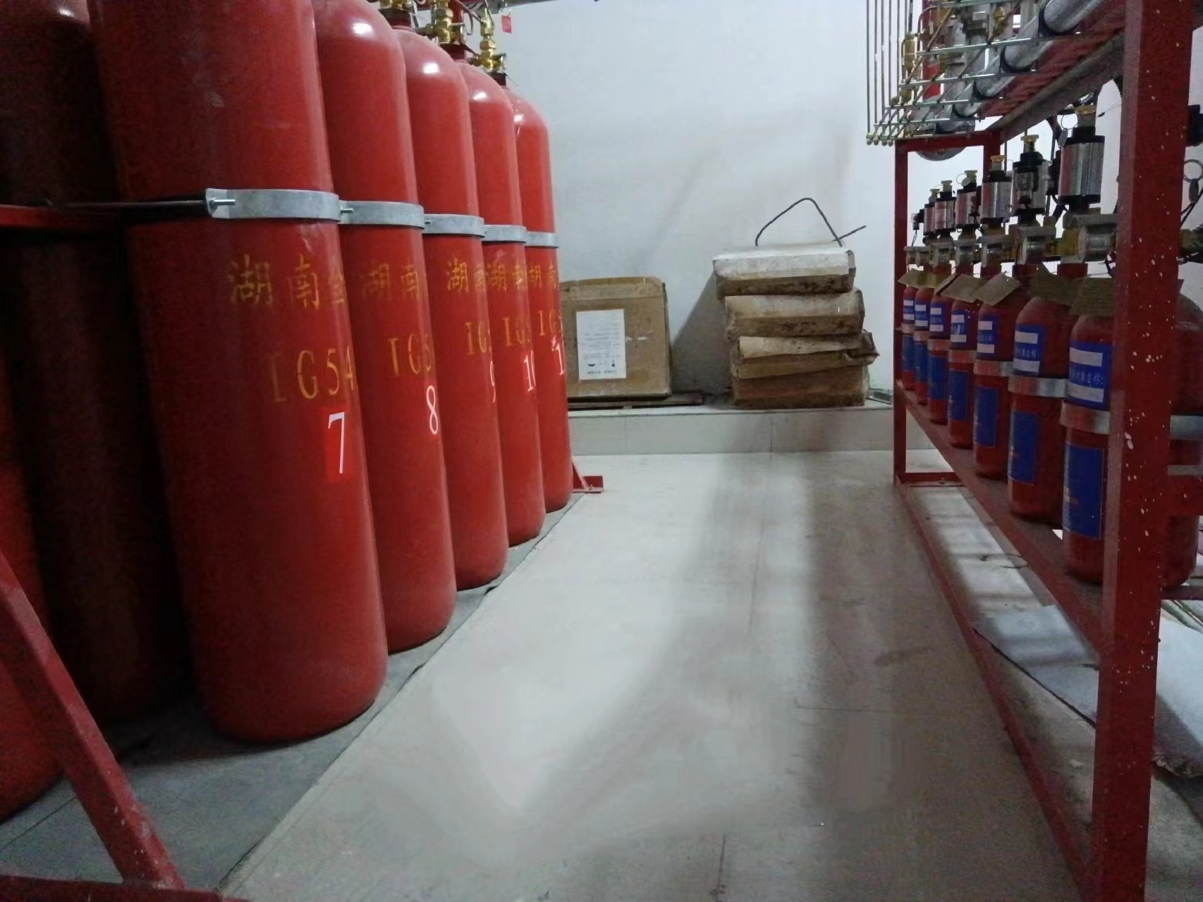 重庆轨道交通9号线消防气瓶检测