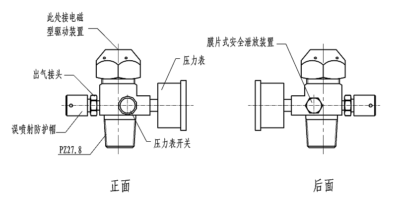 容器阀